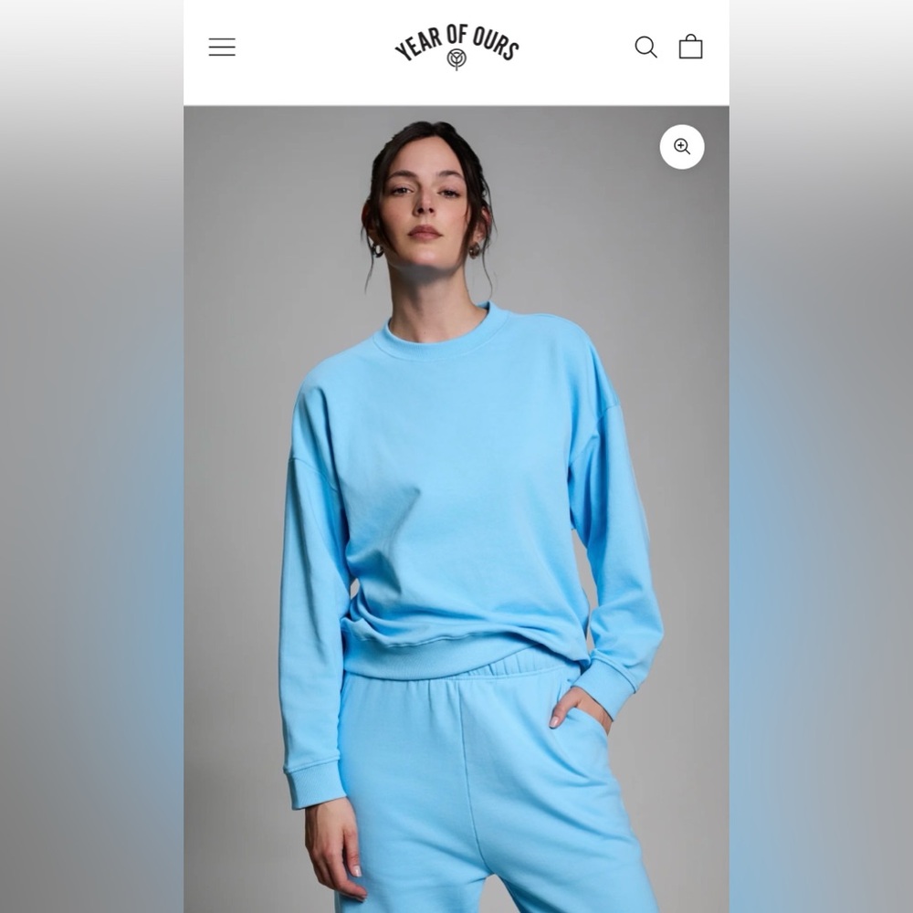 Year of Ours Sky Blue Sweatshirt